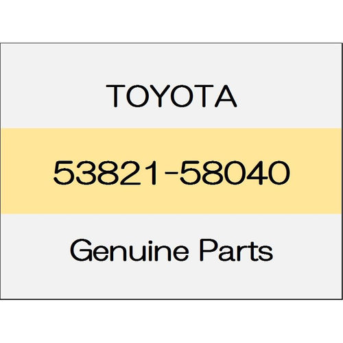 [NEW] JDM TOYOTA ALPHARD H3# Front side panel protector No.1 (R) windshield encounter with Sir 53821-58040 GENUINE OEM