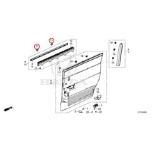 Load image into Gallery viewer, [NEW] JDM HONDA STEP WGN e:HEV RP8 2022 Sliding Door Lining GENUINE OEM
