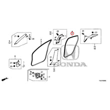 Load image into Gallery viewer, [NEW] JDM HONDA CIVIC FK8 2017 Pillar Garnish GENUINE OEM
