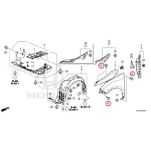 Load image into Gallery viewer, [NEW] JDM HONDA ODYSSEY RC1 2020 Front Fenders GENUINE OEM
