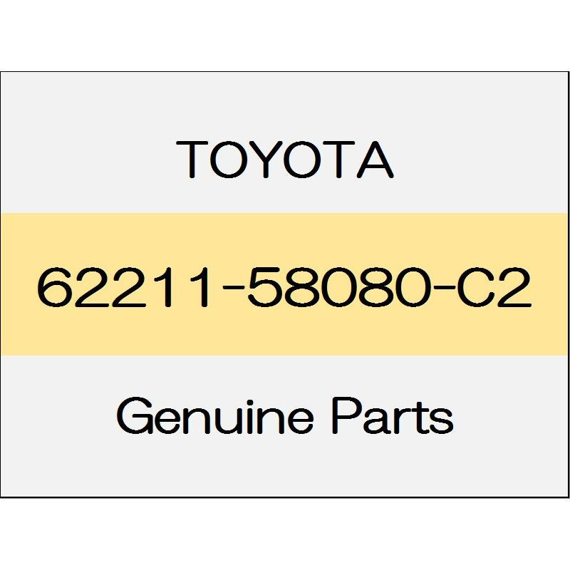 [NEW] JDM TOYOTA ALPHARD H3# The front pillar garnish (R) Aero-based S ~ 1801 Charcoal 62211-58080-C2 GENUINE OEM