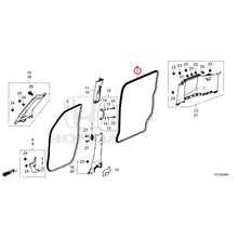 Load image into Gallery viewer, [NEW] JDM HONDA STEP WGN e:HEV RP8 2022 Pillar Garnish GENUINE OEM
