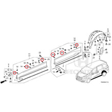 Load image into Gallery viewer, [NEW] JDM HONDA ODYSSEY RC1 2020 Garnish/Rear Inner Fender GENUINE OEM
