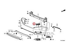 Load image into Gallery viewer, [NEW] JDM HONDA CIVIC FC1 2020 Rear Bumper GENUINE OEM
