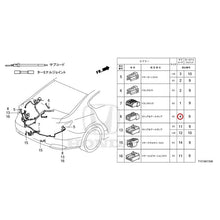 Load image into Gallery viewer, [NEW] JDM HONDA LEGEND HYBRID KC2 2016 Electrical Connector (Rear) GENUINE OEM
