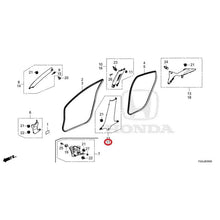 Load image into Gallery viewer, [NEW] JDM HONDA CIVIC FK8 2020 Pillar Garnish GENUINE OEM
