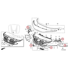 Load image into Gallery viewer, [NEW] JDM HONDA CIVIC FL1 2025 Front Grill GENUINE OEM
