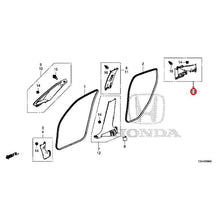 Load image into Gallery viewer, [NEW] JDM HONDA FIT GR1 2020 Pillar Garnish GENUINE OEM
