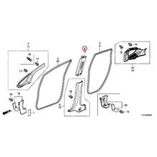 Load image into Gallery viewer, [NEW] JDM HONDA FIT HYBRID GP4 2012 Pillar Garnish GENUINE OEM
