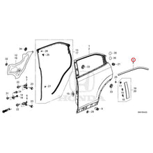 Load image into Gallery viewer, [NEW] JDM HONDA VEZEL RV3 2021 Rear Door Panel GENUINE OEM

