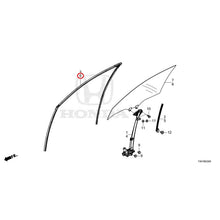 Load image into Gallery viewer, [NEW] JDM HONDA CIVIC FL1 2025 Front Door Glass/Door Regulator GENUINE OEM
