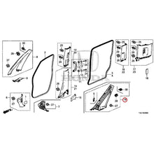 Load image into Gallery viewer, [NEW] JDM HONDA STEP WGN SPADA RP5 2020 Pillar Garnish GENUINE OEM
