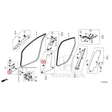 Load image into Gallery viewer, [NEW] JDM HONDA CIVIC FL1 2025 Pillar Garnish GENUINE OEM
