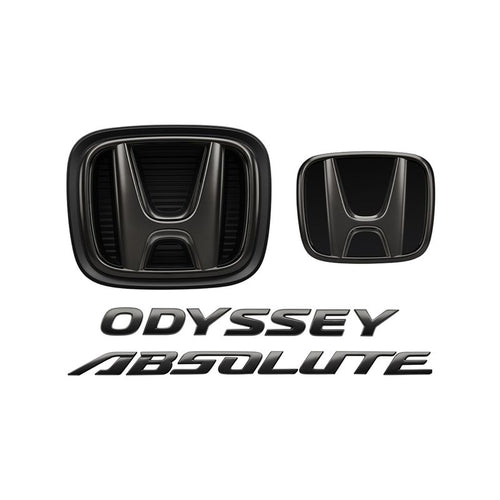 [NEW] JDM Honda ODYSSEY RC5 Black Emblem Genuine OEM