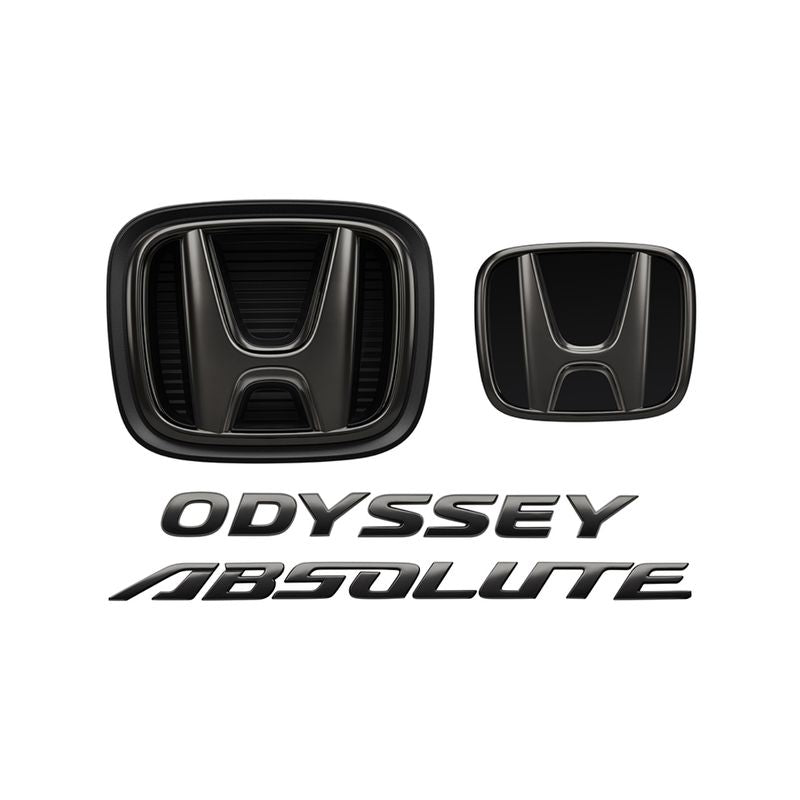 [NEW] JDM Honda ODYSSEY RC5 Black Emblem Genuine OEM
