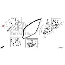 Load image into Gallery viewer, [NEW] JDM HONDA CR-Z ZF2 2016 Pillar Garnish GENUINE OEM
