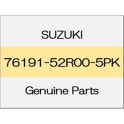 [NEW] JDM SUZUKI SWIFT ZC13/43/53/83,ZD53/83 Tail end trim 76191-52R00-5PK GENUINE OEM