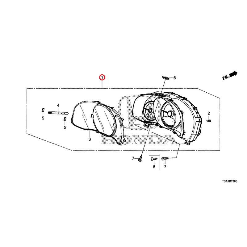 [NEW] JDM HONDA FIT GK5 2014 Meter GENUINE OEM