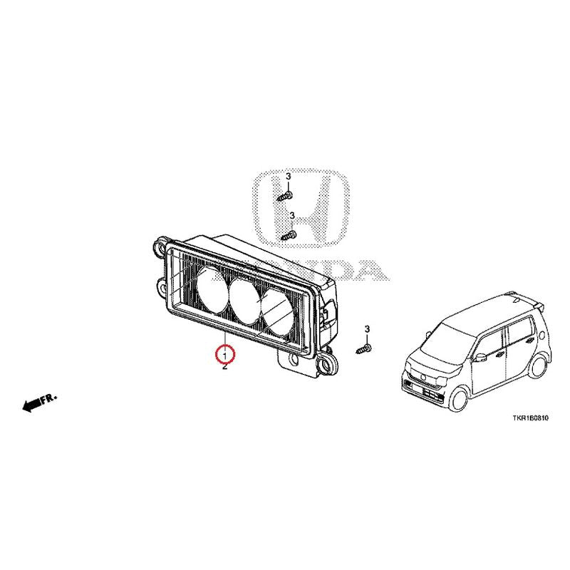 [NEW] JDM HONDA N-WGN CUSTOM JH3 2023 Fog Lights GENUINE OEM