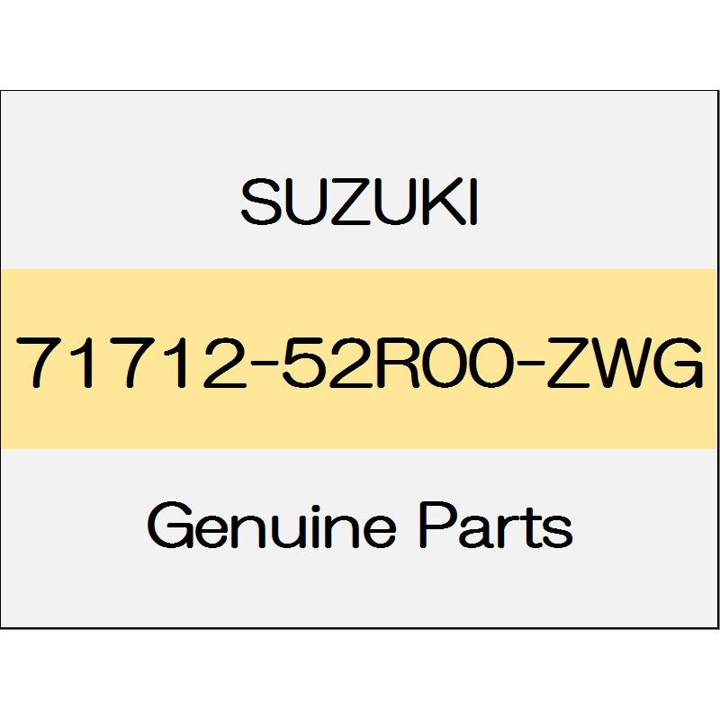 [NEW] JDM SUZUKI SWIFT ZC13/43/53/83,ZD53/83 Front bumper cap body color code (ZWG) 71712-52R00-ZWG GENUINE OEM