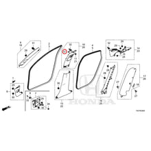 Load image into Gallery viewer, [NEW] JDM HONDA CIVIC FL1 2025 Pillar Garnish GENUINE OEM
