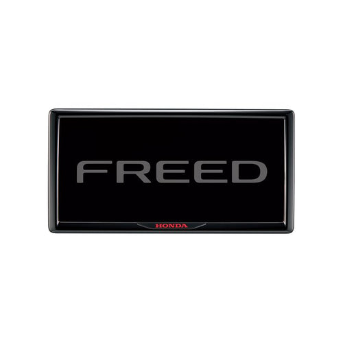 [NEW] JDM Honda FREED GT License Frame Berlina Black Type Genuine OEM