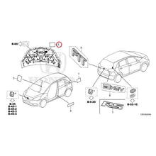 Load image into Gallery viewer, [NEW] JDM HONDA FIT e:HEV GR3 2023 Emblem/Caution Label GENUINE OEM
