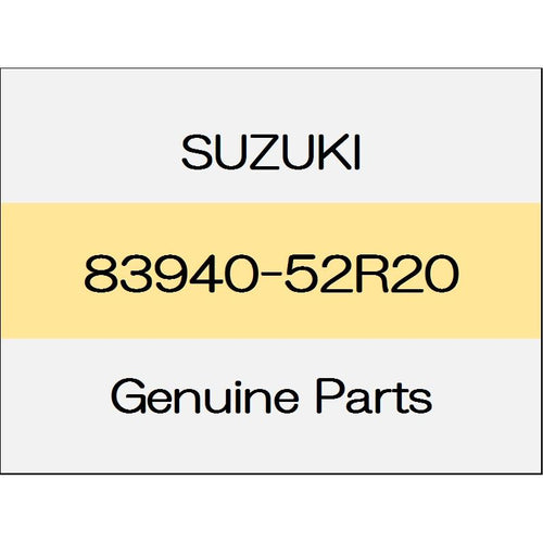 [NEW] JDM SUZUKI SWIFT ZC13/43/53/83,ZD53/83 Back door lower garnish 83940-52R20 GENUINE OEM