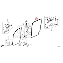 Load image into Gallery viewer, [NEW] JDM HONDA STEP WGN e:HEV RP8 2022 Pillar Garnish GENUINE OEM
