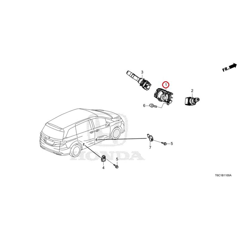 [NEW] JDM HONDA ODYSSEY e:HEV RC5 2024 Combination Switches GENUINE OEM