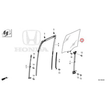 Load image into Gallery viewer, [NEW] JDM HONDA N-BOX JOY JF5 2025 Front Door Glass/Regulator GENUINE OEM
