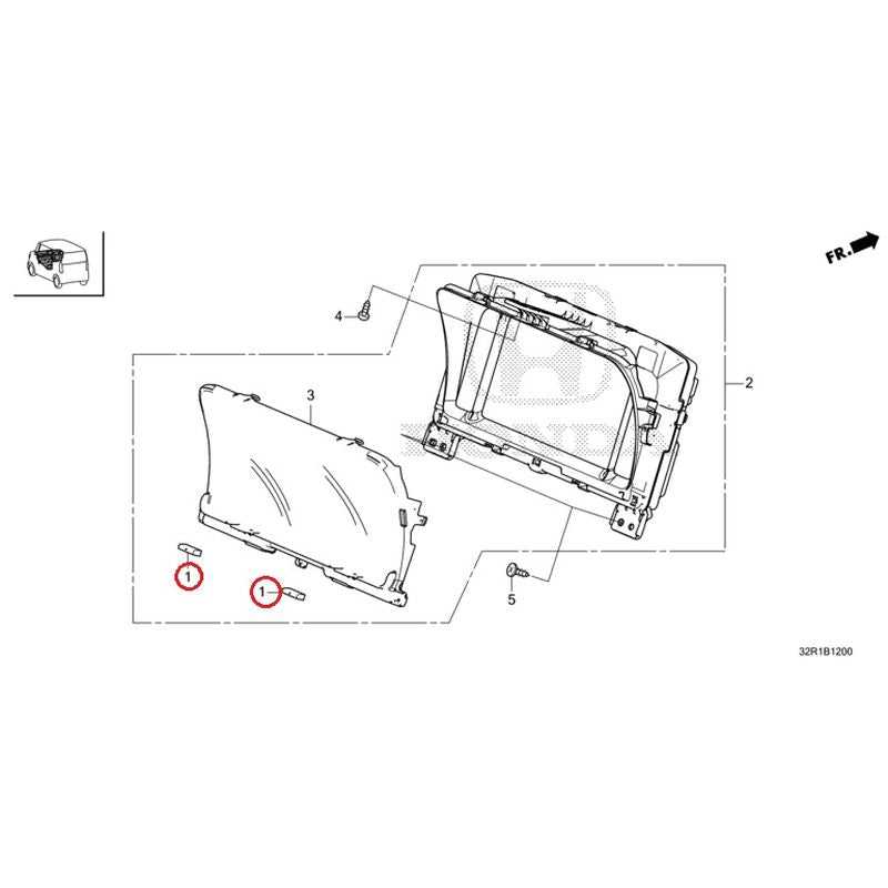 [NEW] JDM HONDA N-BOX CUSTOM JF5 2024 Meter GENUINE OEM