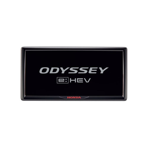 [NEW] JDM Honda ODYSSEY RC5 License Frame Berlina Black Type Genuine OEM