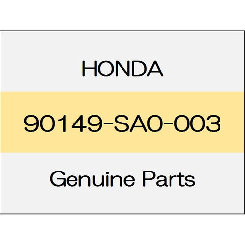 [NEW] JDM HONDA FIT GK Bolt, Bumper (for left) 90149-SA0-003 GENUINE OEM