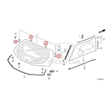 Load image into Gallery viewer, [NEW] JDM HONDA SHUTTLE GP7 2021 Rear Windshield Glass/Quarter Glass GENUINE OEM
