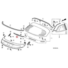 Load image into Gallery viewer, [NEW] JDM HONDA CIVIC FN2 2009 Rear Windshield Glass/Quarter Glass GENUINE OEM
