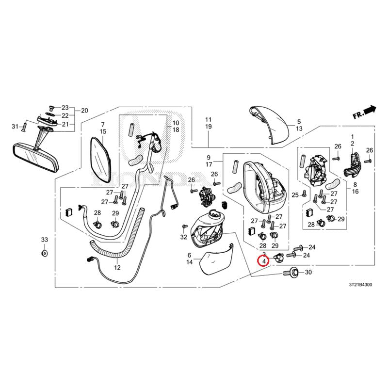 NEW] JDM HONDA STEP WGN e:HEV RP8 2022 Mirrors GENUINE OEM – JDM