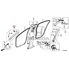 Load image into Gallery viewer, [NEW] JDM HONDA LEGEND HYBRID KC2 2016 Pillar Garnish GENUINE OEM
