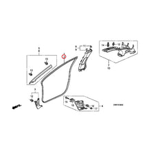 Load image into Gallery viewer, [NEW] JDM HONDA CIVIC FN2 2009 Pillar Garnish GENUINE OEM
