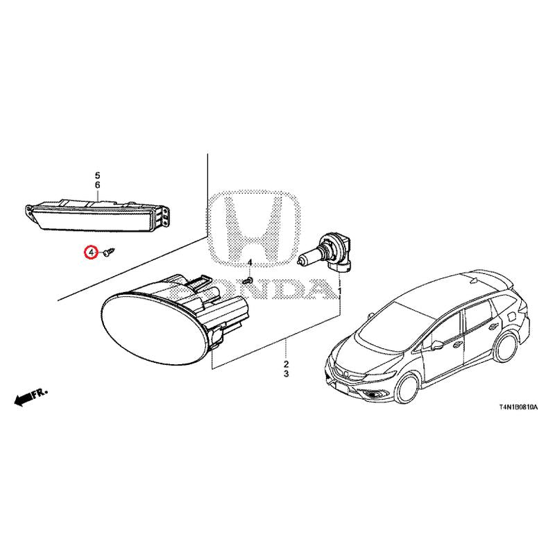 [NEW] JDM HONDA JADE FR5 2019 Fog Lights GENUINE OEM