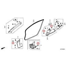 Load image into Gallery viewer, [NEW] JDM HONDA CR-Z ZF1 2012 Pillar Garnish GENUINE OEM
