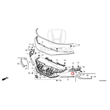 Load image into Gallery viewer, [NEW] JDM HONDA Civic e:HEV FL4 2025 Front Grill GENUINE OEM

