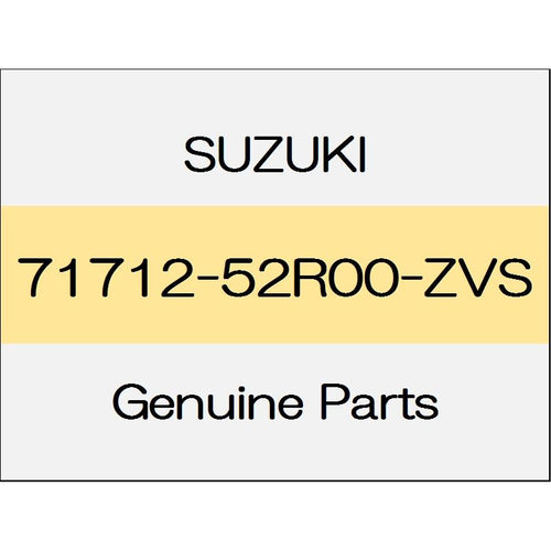 [NEW] JDM SUZUKI SWIFT ZC13/43/53/83,ZD53/83 Front bumper cap body color code (ZVS) 71712-52R00-ZVS GENUINE OEM