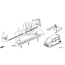Load image into Gallery viewer, [NEW] JDM HONDA N-WGN CUSTOM JH3 2023 Molding/Side Sill Garnish GENUINE OEM
