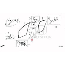 Load image into Gallery viewer, [NEW] JDM HONDA CIVIC FK7 2021 Pillar Garnish GENUINE OEM
