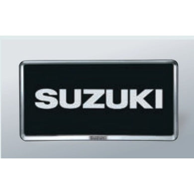 [NEW] JDM Suzuki Jimny NOMADE JC74W License Plate Rim Black plating Genuine OEM