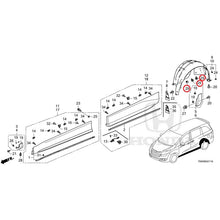 Load image into Gallery viewer, [NEW] JDM HONDA ODYSSEY RC1 2020 Garnish/Rear Inner Fender GENUINE OEM

