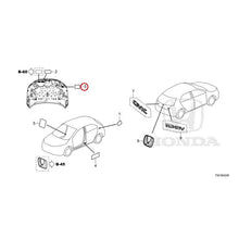 Load image into Gallery viewer, [NEW] JDM HONDA CIVIC FL4 2023 Emblem/Caution Label GENUINE OEM
