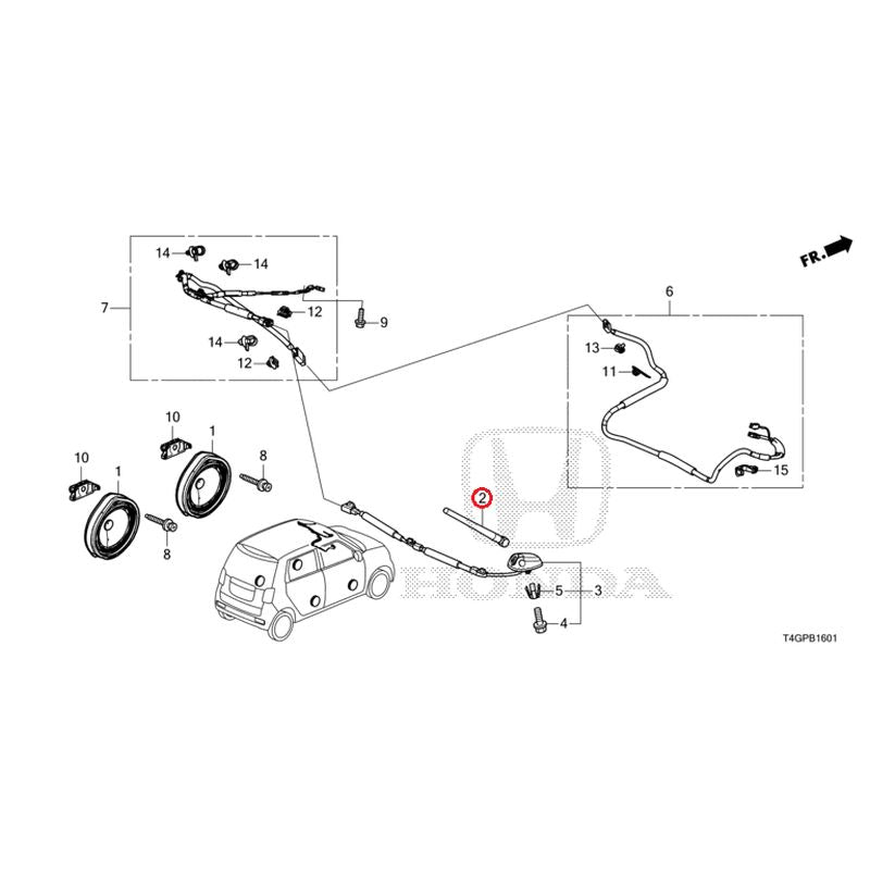 [NEW] JDM HONDA N-ONE JG3 2023 Antenna/Speakers GENUINE OEM