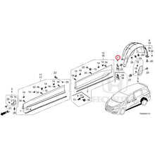 Load image into Gallery viewer, [NEW] JDM HONDA ODYSSEY RC1 2020 Garnish/Rear Inner Fender GENUINE OEM
